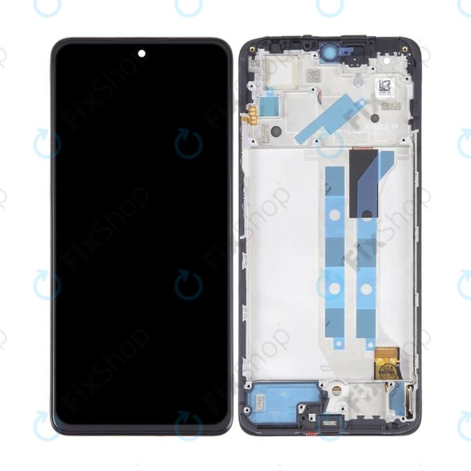 Wyświetlacz OLED do Xiaomi Redmi Note 12 Pro 4G 2209116AG, Ekran dotykowy z ramką