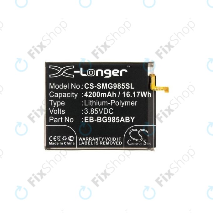 Bateria do Samsung S20 Plus G985F, EB-BG985ABY, 4200mAh, HQ