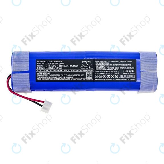 Bateria do Ecovacs Deebot DJ35, DK35, DN55, S08-LI-144-2500, Li-Ion, 14,4V 2600mAh, HQ