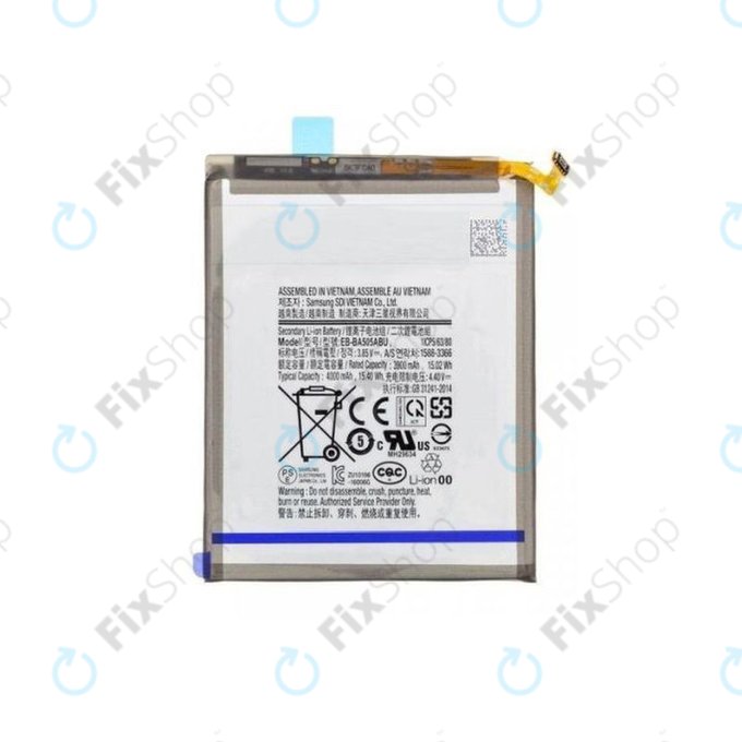 Bateria do Samsung A50 A505F, A30s A307F, EB-BA505ABU, 4000mAh