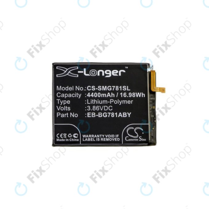 Bateria do Samsung A52 A525F, A526B, A52s 5G A528B, S20 FE G780F, EB-BG781ABY, EB-BG781ABE i EB-BG781ABU, 4400mAh, HQ