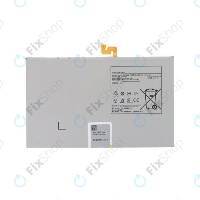 Bateria do Samsung Tab S7 Plus T970N, T976B, EB-BT975ABY, 10090mAh