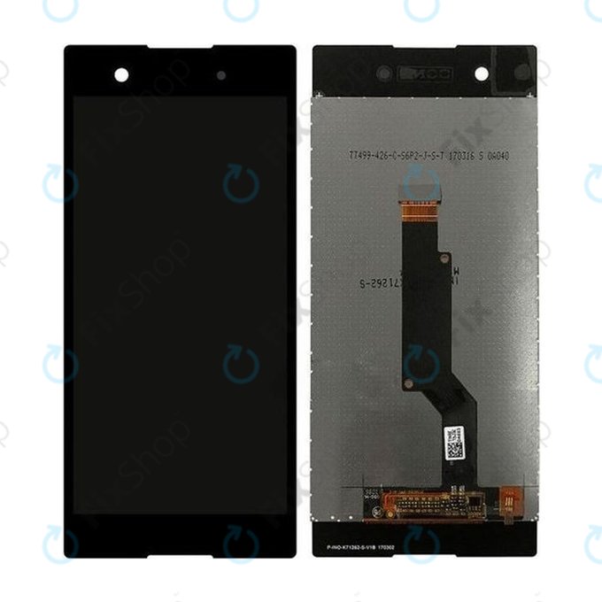 Wyświetlacz do Sony Xperia XA1, Ekran dotykowy bez ramki, Czarny, Black, TFT