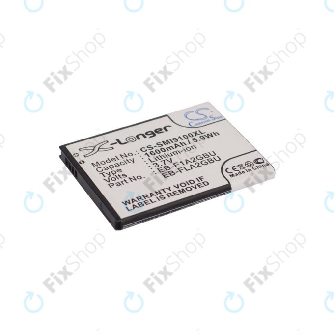 Bateria do Samsung i9100, Galaxy S II, 1600mAh, Li-Ion, 3.7V, EB-F1A2GBU, HQ