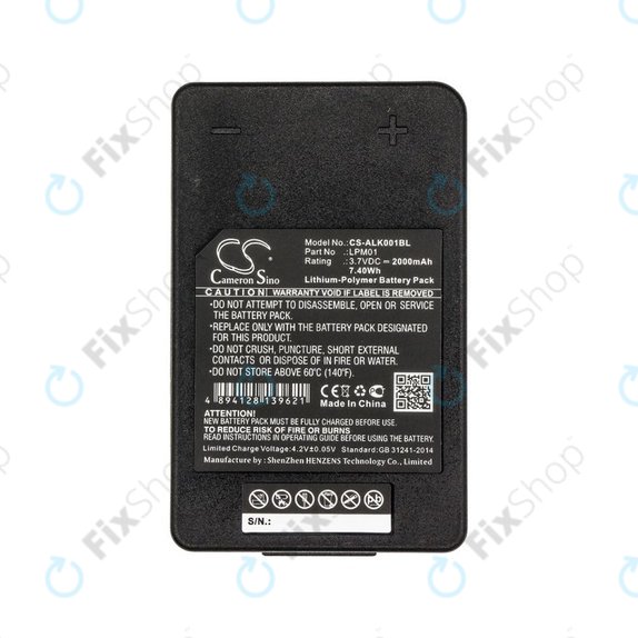 Bateria do Autec LK NEO, 2000mAh, Li-Pol, 3.7V, LPM01, HQ
