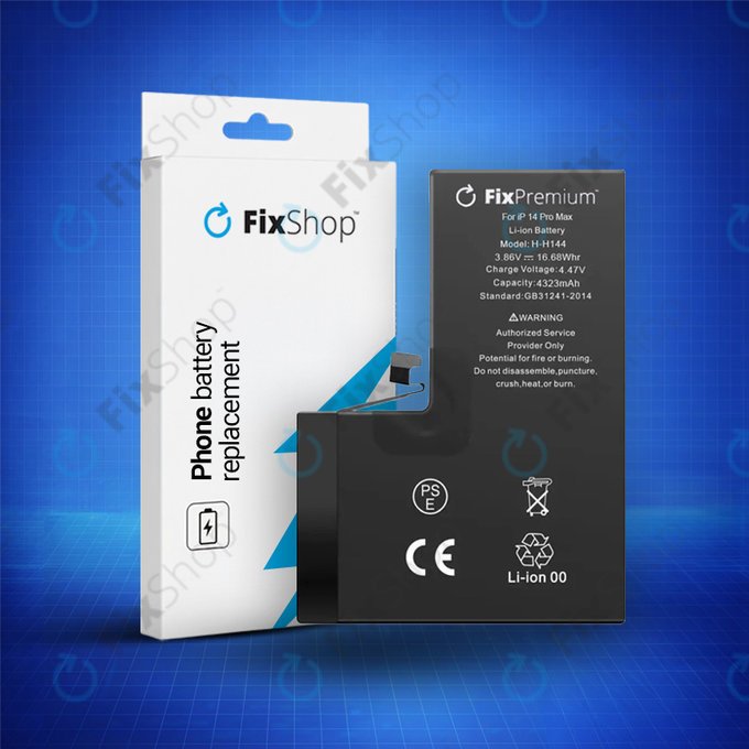 Bateria dla iPhone 14 Pro Max, 4323mAh, A2830, FixPremium