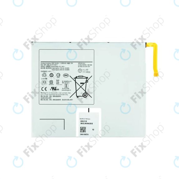 Bateria do Samsung Tab S8 X700B, X706N, EB-BT875ABY, 8000mAh