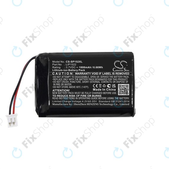 Bateria do Sony Dualshock 4 Wireless Controller, 1800mAh, Li-Ion, 3.7V, LIP1522, HQ
