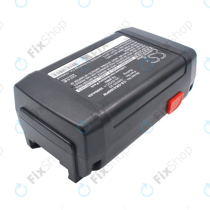 Bateria do Gardena 380 Li, 8838, 3000mAh, Li-ion, 25V, 04025-20, HQ