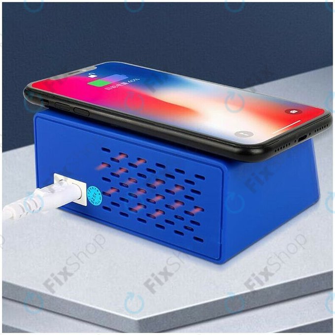 Stacja ladujaca USB z USB-C, USB 3.0 & Ladowarka bezprzewodowa Mechanic iCharge 8 Pro