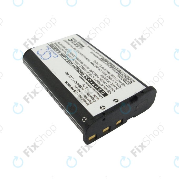 Bateria do Casio Exilim EX-H10, EX-FH100, EX-H15, EX-Z2000, EX-H20G, 1950mAh, Li-Ion, 3.7V, NP-90, HQ