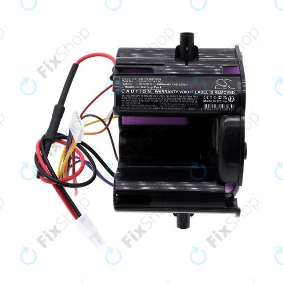 Bateria do Rowenta RH6737WH, SS-9100043101, Li-Ion, 18,5V 2500mAh, HQ