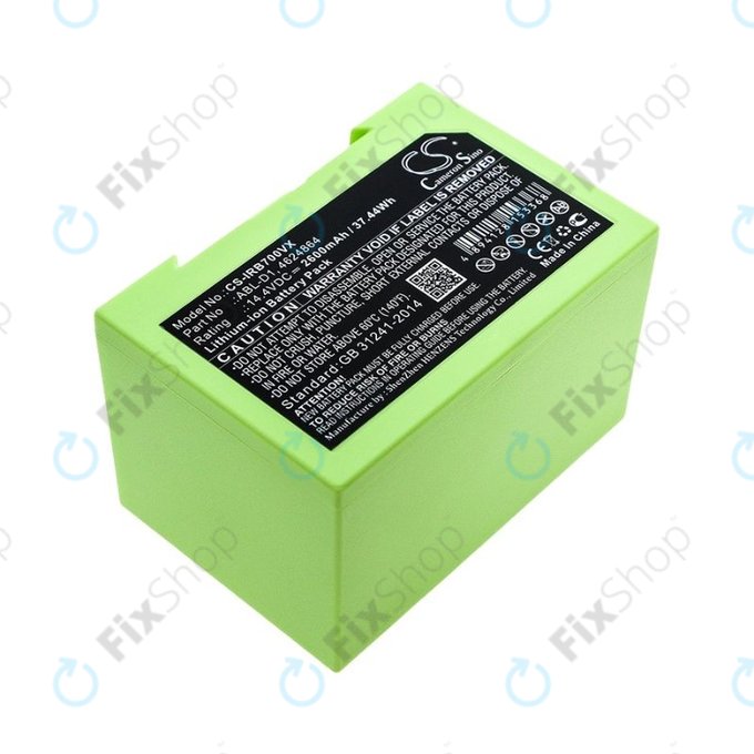 Bateria do iRobot Roomba e-seria, i-seria, ABL-D1, 4624864, ABL-D2, Li-Ion, 14,4V 2600mAh, HQ