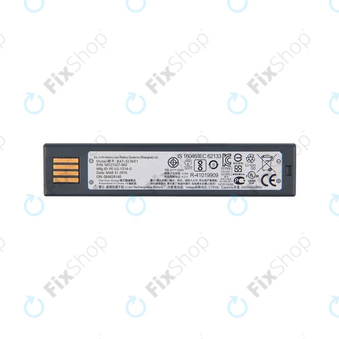 Bateria do Honeywell 1902, BAT-SCN01, 2400mAh