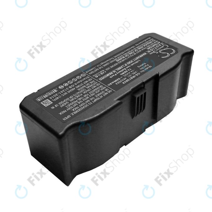 Bateria do iRobot Roomba e-seria, i-seria, ABL-D1, 4624864, ABL-D2, Li-Ion, 14,4V 5200mAh, HQ