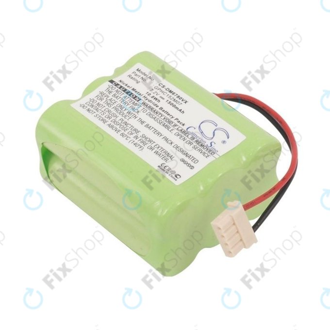 Bateria do iRobot Mint-seria, GPHC152M07, Ni-MH, 7,2V 1500mAh, HQ