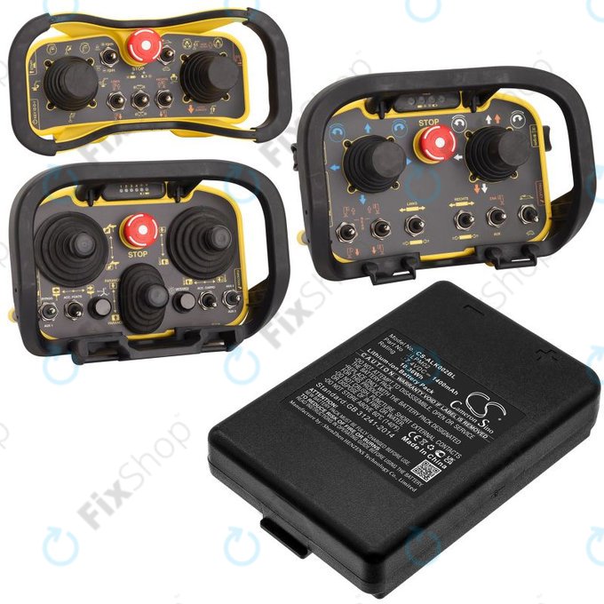 Bateria do Autec Funkfernsteuerung Air, Modular AJM, 1400mAh, Li-Ion, 7.4V, LPM02, HQ