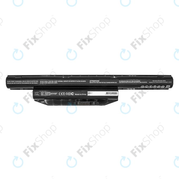 Bateria do Fujitsu Lifebook A544, A733, A743, E753, S904, 4400mAh, Li-Ion, 10.8V, BPS229, HQ