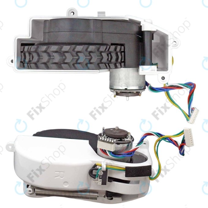 Koło z silnikiem, Prawe, Białe do 360 S9