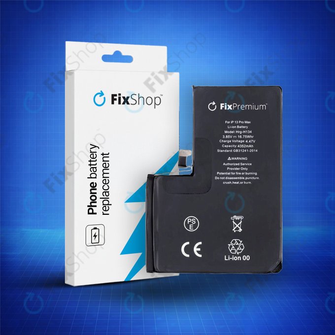 Bateria dla iPhone 13 Pro Max, 4352mAh, A2653, FixPremium