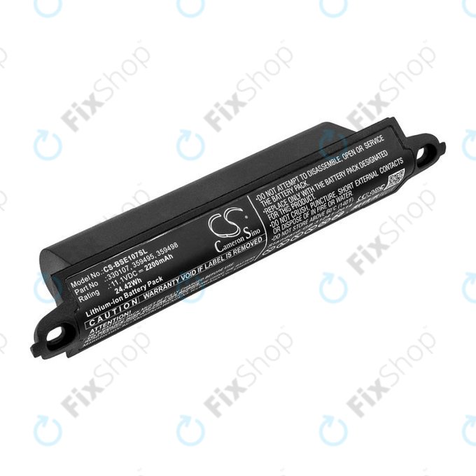 Bateria do Bose SoundLink 1, 2, 3, 2200mAh, Li-Ion, 11.1V, 330107, HQ