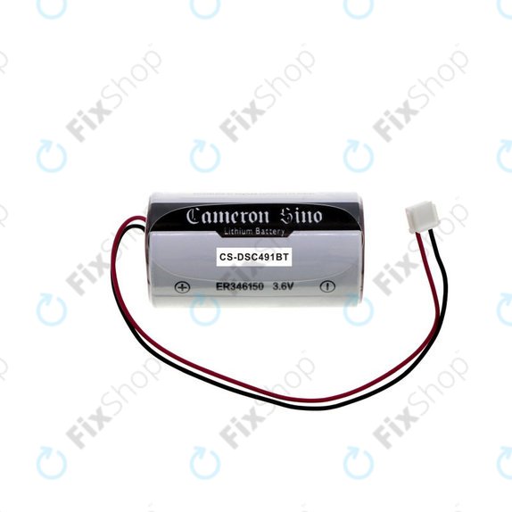 Bateria do DSC WT4911B, WT4911R Wireless Outdoor Siren, 14500mAh, Li-MnO2, 3.6V, ER34615M-T1, HQ