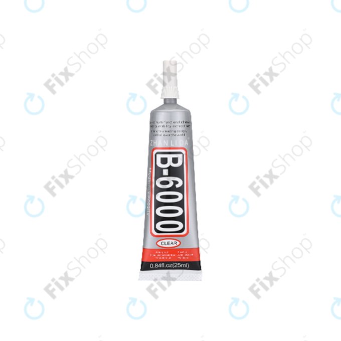 Klej B-6000, 25ml, Przezroczysty, Transparent
