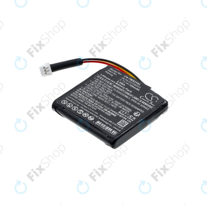 Bateria do TomTom Star 20, 700mAh, Li-Ion, 3.7V, ALHL03708003, HQ