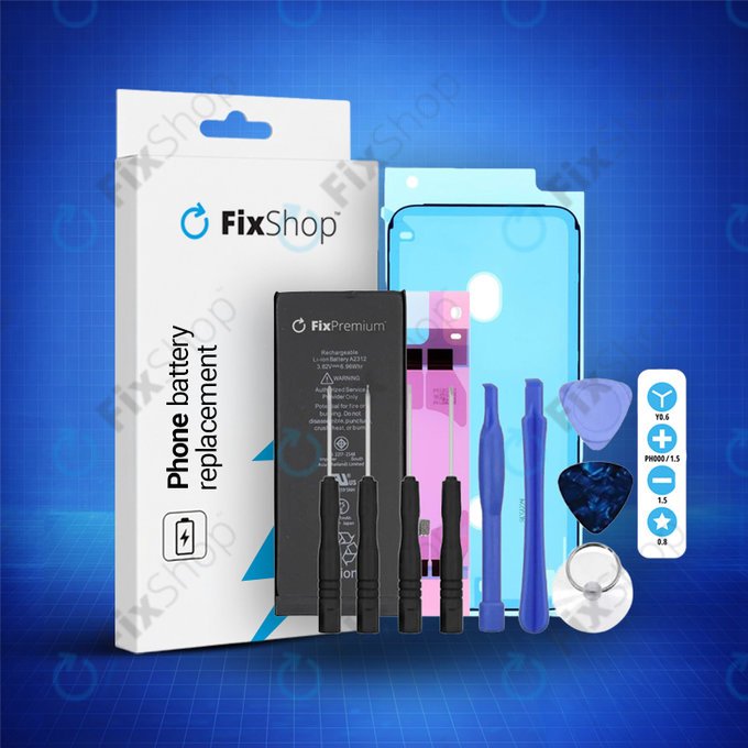 Bateria dla iPhone 8, 1821mAh, Klej (Adhesive), Narzędzia, FixPremium
