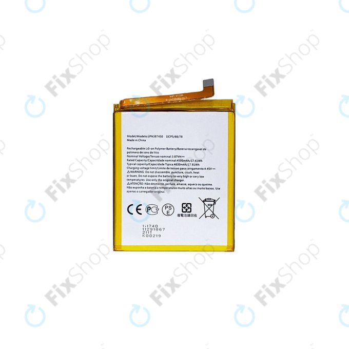 Bateria do Nokia XR20 TA-1368, TA-1362, LPN387450, 4630mAh