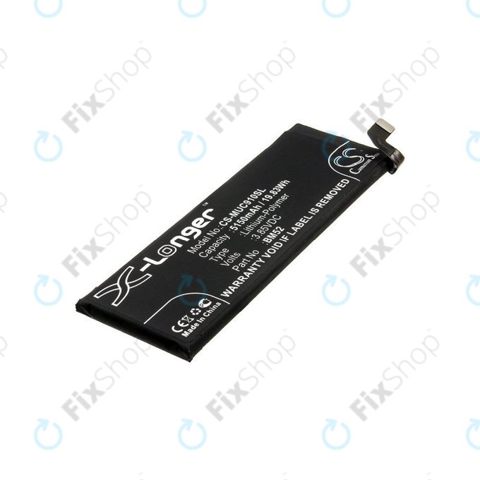 Bateria dla Xiaomi Mi Note 10 M190F4AG, 5150mAh, Li-Pol, 3.85 V, BM52, HQ