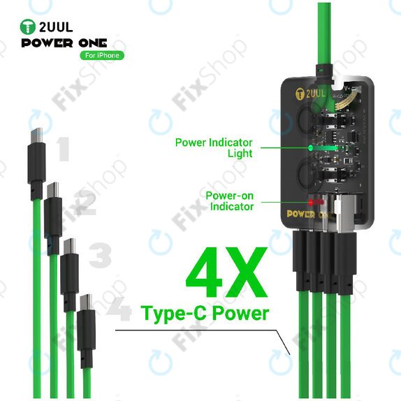 Kabel zasilający One-Click, 2UUL PW09, do iPhone 12-16 Pro Max