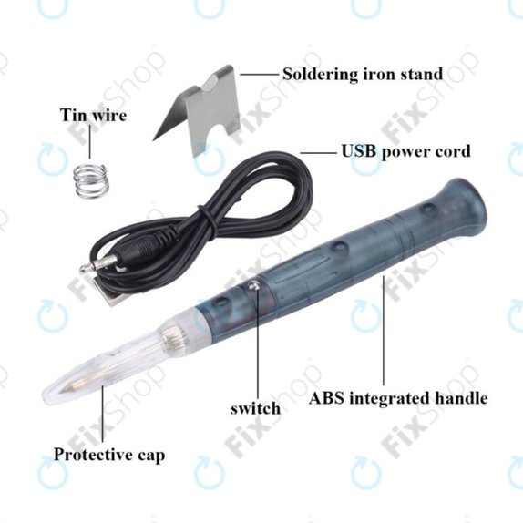 Soldering Iron (5V), Portable USB Repair Tool