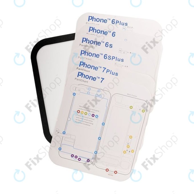 Magnetyczna mata na śruby do iPhone 6 – 11 Pro Max