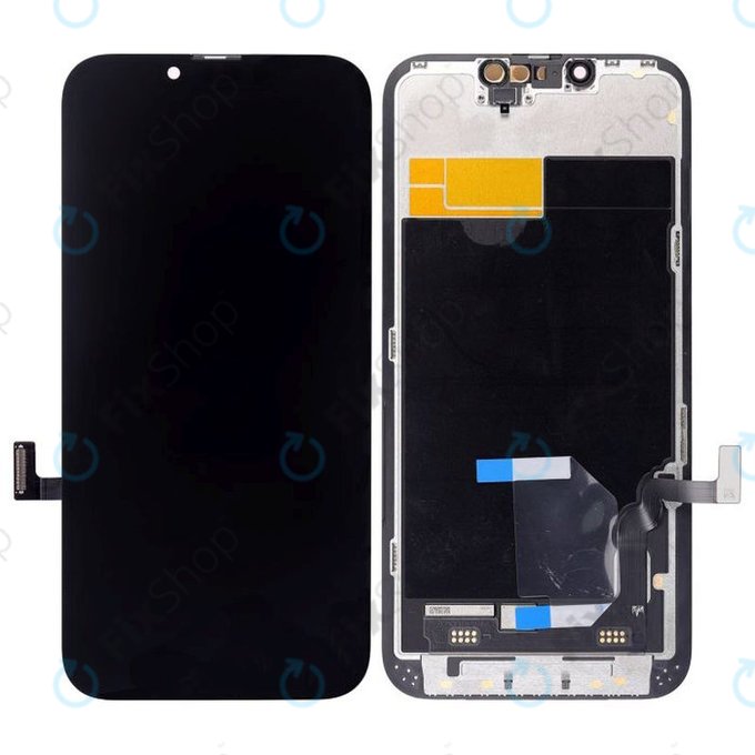 Wyświetlacz dla iPhone 13, Ekran dotykowy z ramką, Refurbished
