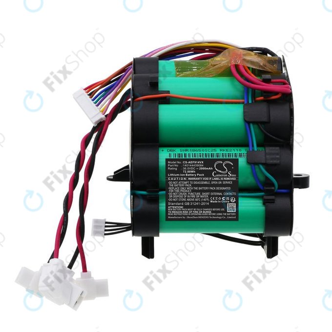 Bateria do AEG FX9, Pure F9, Electrolux FlexLift PF9, 2000mAh, Li-Ion, 36V, 140144439084, HQ