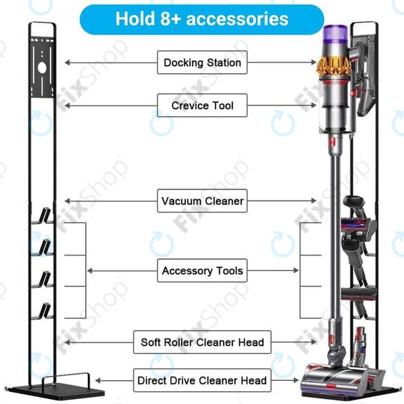 Stojak z kólkami do Dyson V-series, Outsize, Gen5detect, DC-series