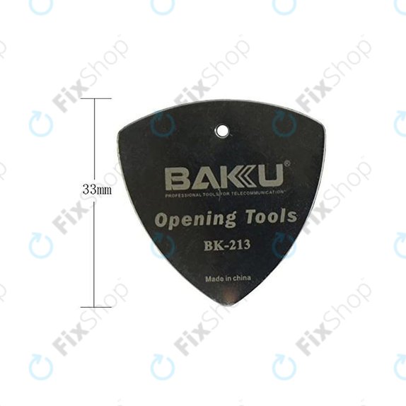 Metalowa kostka gitarowa do demontażu, Cienka, Baku BK-213