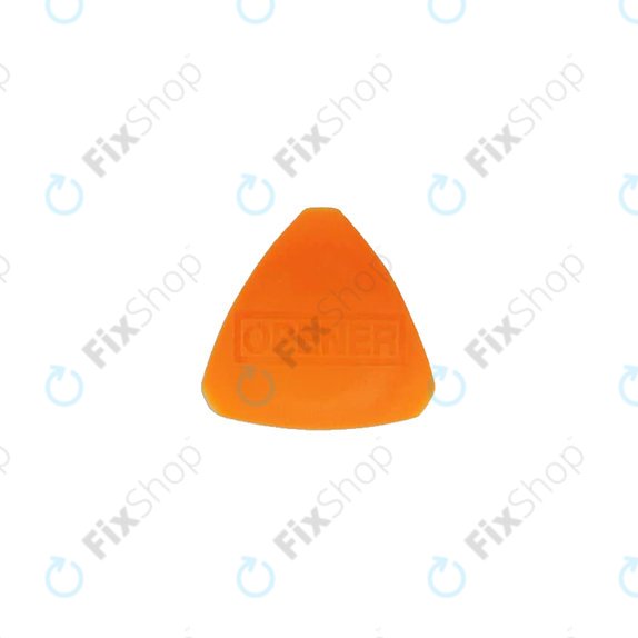 Otwierak Jakemy, pomaranczowa kostka gitarowa do demontazu, 0.71mm, sciete krawedzie