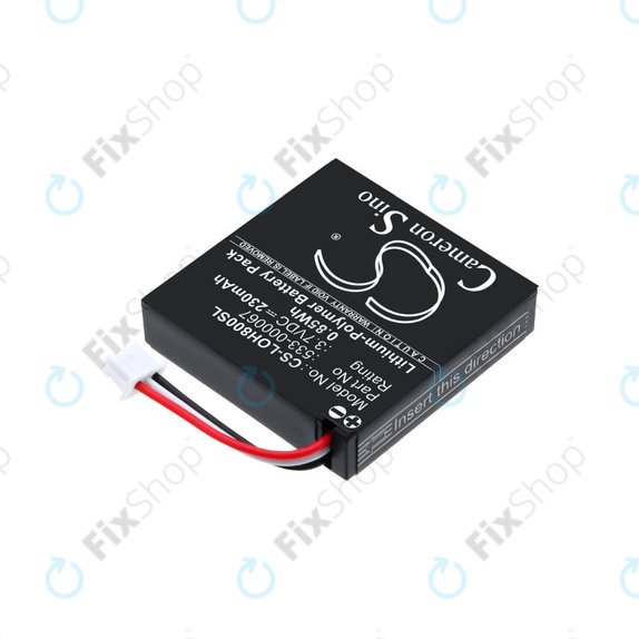 Bateria do Logitech H800, 230mAh, Li-Pol, 3.7V, 533-000067, HQ