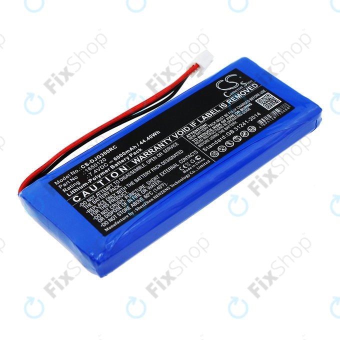 Bateria do DJI Inspire 1, 2, Phantom 3, 4, 6000mAh, Li-Pol, 7.4V, 1650120, HQ