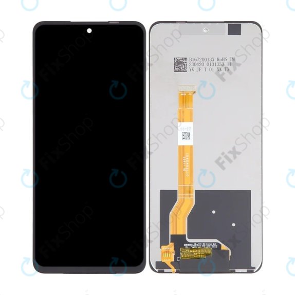 Wyświetlacz do Realme C55, Ekran dotykowy bez ramki, TFT