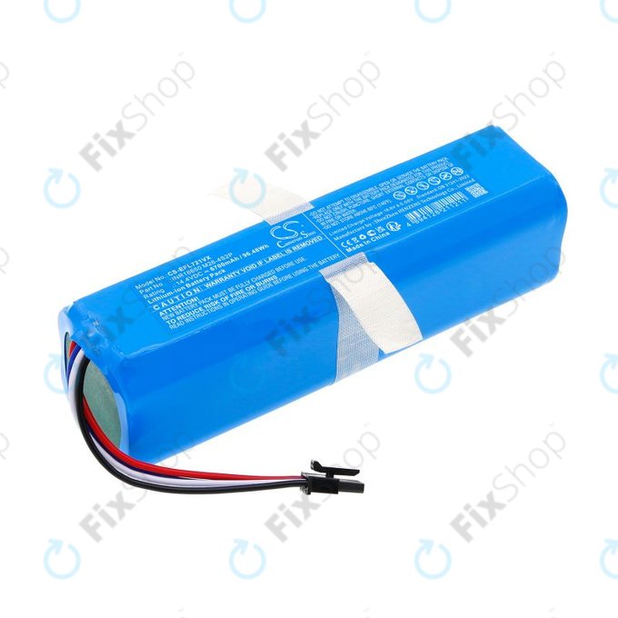 Bateria do 360 S6 Pro, S9, X90, X95, Eufy Robovac L70 Hybrid, 6700mAh, Li-Ion, 14.4V, INR18650M26-4S2P, HQ