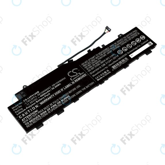 Bateria do Lenovo Ideapad 5 14, Xiaoxin Air 14 2020, 4900mAh, Li-Pol, 11.55V, 5B10W86957, HQ