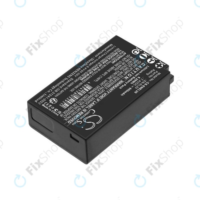 Bateria do Nikon Coolpix A, 850mAh, Li-Ion, 7.4V, EN-EL20, HQ