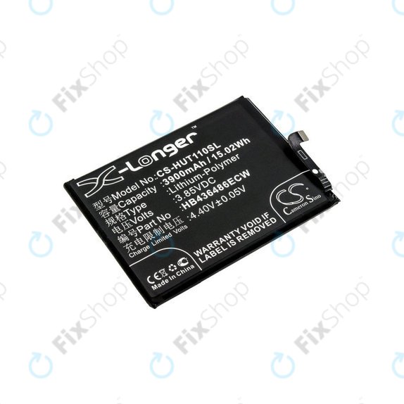 Bateria dla Huawei Mate 10 Lite, Honor View 20, 3900mAh, Li-Pol, 3.85 V, HB436486ECW, HQ