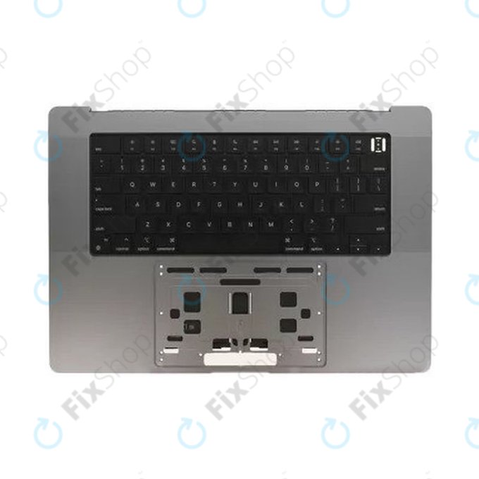 Górna rama klawiatury do MacBook Pro 16" A2780 (2023), z klawiaturą US i baterią, Space Gray, 661-32189, Genuine Apple