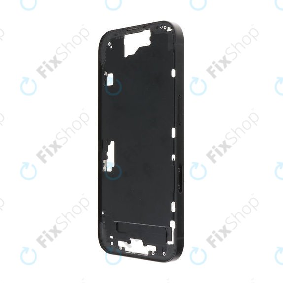 Ramka srodkowa do iPhone 16, Przyciski zasilania i głośności, Czerny, Black