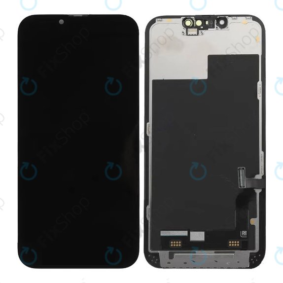 Wyświetlacz Hard OLED dla iPhone 13, Ekran dotykowy z ramką, FixPremium
