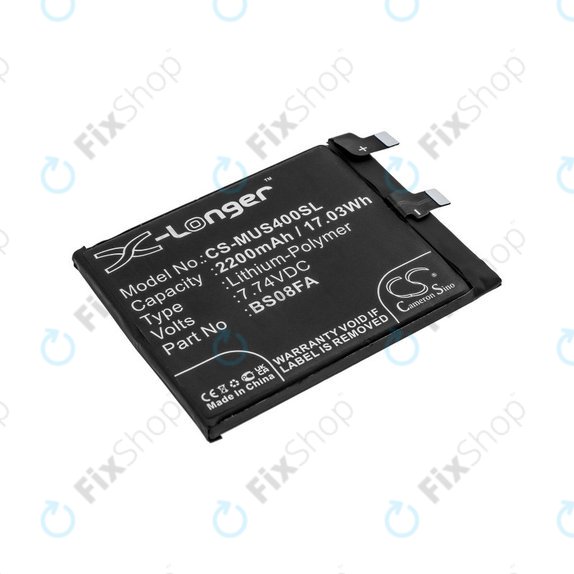 Bateria dla Xiaomi Black Shark 4, 2200mAh, Li-Pol, 7.74 V, BS08FA, HQ